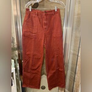 ROLLA'S Burgundy Pants with Stretch